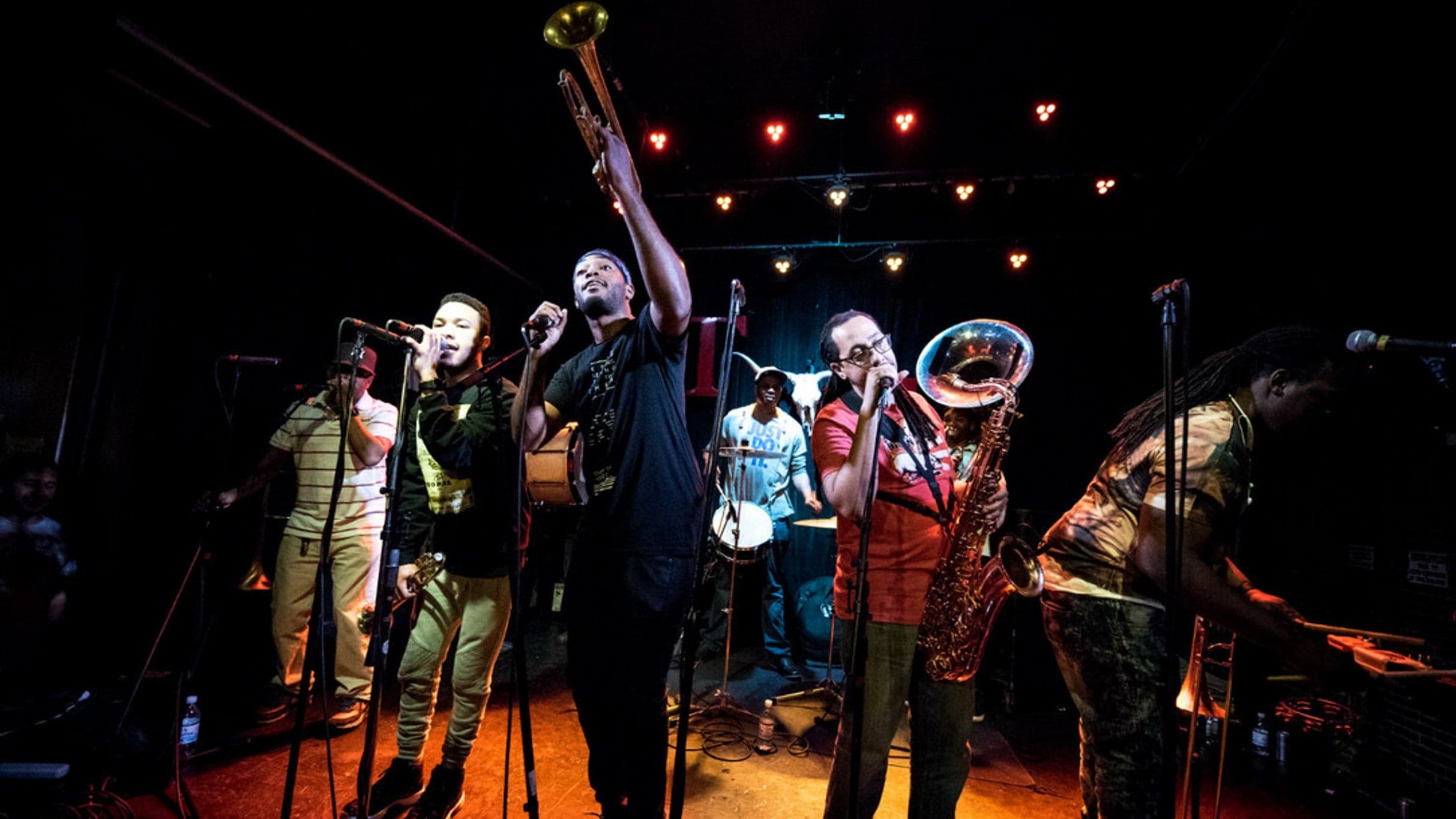 Rebirth Brass Band (US) with Dink