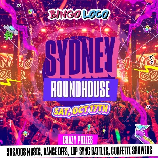 BINGO LOCO - SATURDAY 17TH OCTOBER 2026