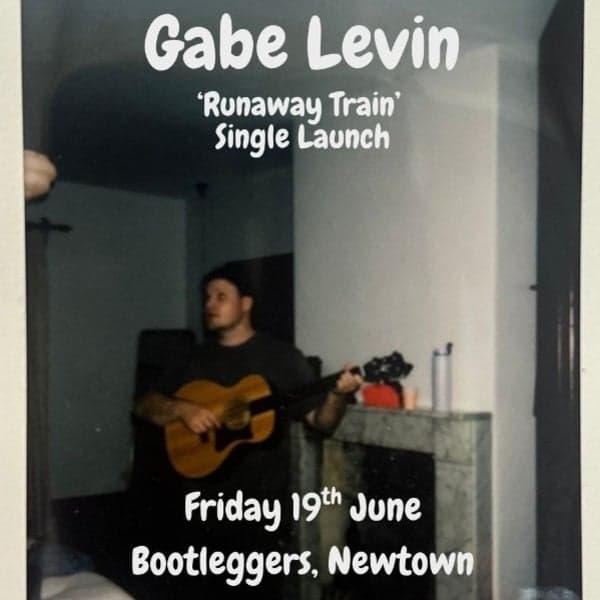 Gabe Levin - 'Runaway Train' Single Launch with Aggie & Bronco