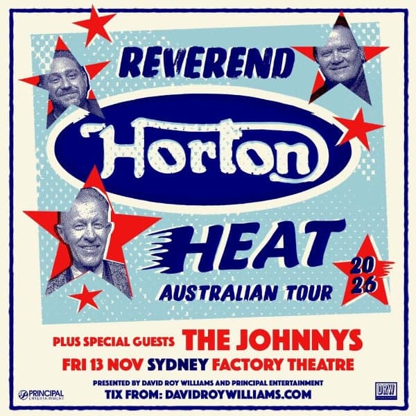THE REVEREND HORTON HEAT - Australian Tour 2026