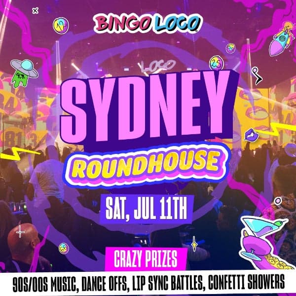 BINGO LOCO - SATURDAY 11TH JULY 2026