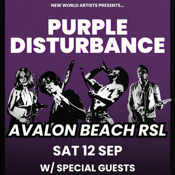 Purple Disturbance w. Special Guests [FREE ENTRY]