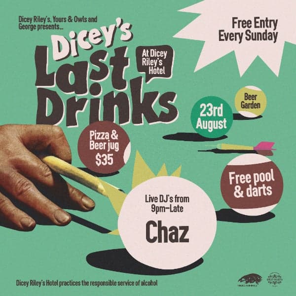 LAST DRINKS w/ CHAZ
