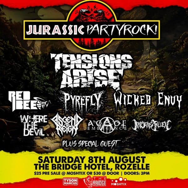 Jurassic Party Rock - Tensions Arise 10th Anniversary of A Breath of Aggression