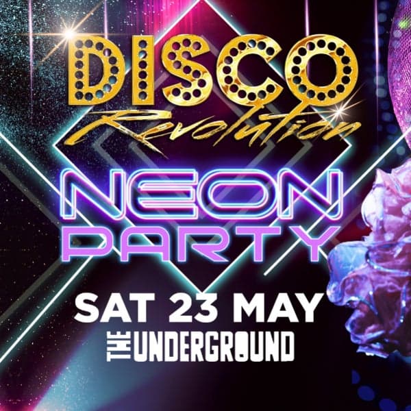 Disco Revolution Neon and Glitz Party