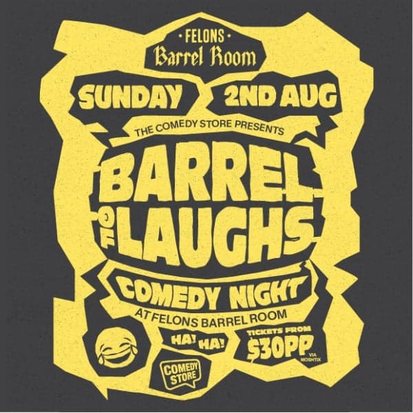 BARREL OF LAUGHS - COMEDY NIGHT