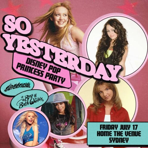 Disney Pop Princess Party - Sydney