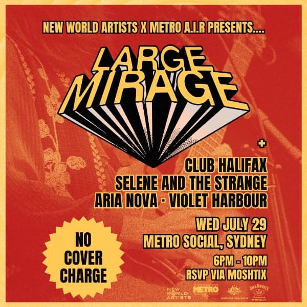 LARGE MIRAGE w/ Club Halifax // Selene And The Strange // Aria Nova // Violet Harbour