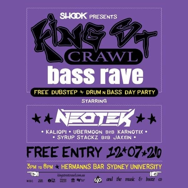 KING STREET CRAWL X SHOOK ft. NEOTEK (FREE BASS RAVE)