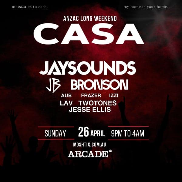 CASA x Arcade - 26th April