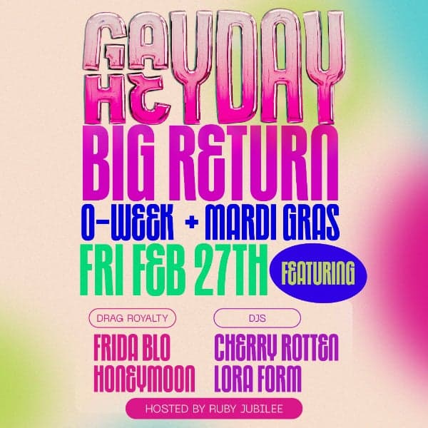 GAYDAY’S BIG RETURN