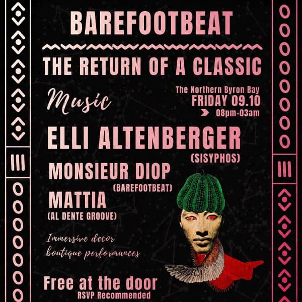 BARE FOOT BEAT The Return Of A Classic Ft. Elli Altenberger - Free entry!