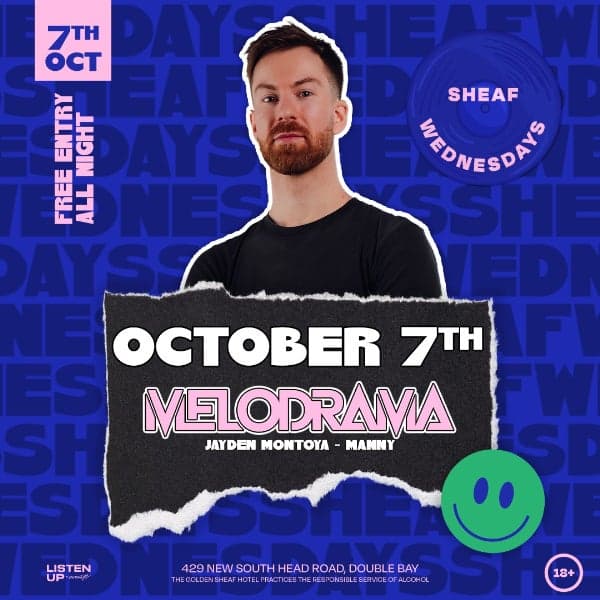 Sheaf Wednesdays | OCTOBER 7th 'w' MELODRAMA