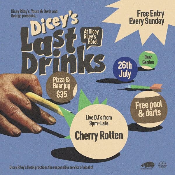 LAST DRINKS w/ CHERRY ROTTEN