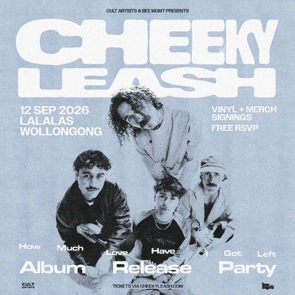 Cheeky Leash – Album Release Party | FREE ENTRY