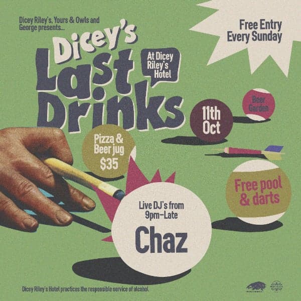 LAST DRINKS w/ CHAZ