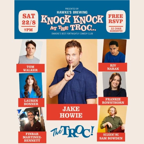 KNOCK KNOCK AT THE TROC Feat. JAKE HOWIE AND LEGENDS - FREE