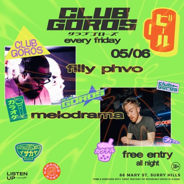 ★ CLUB GOROS ★ JUNE 5 ★
