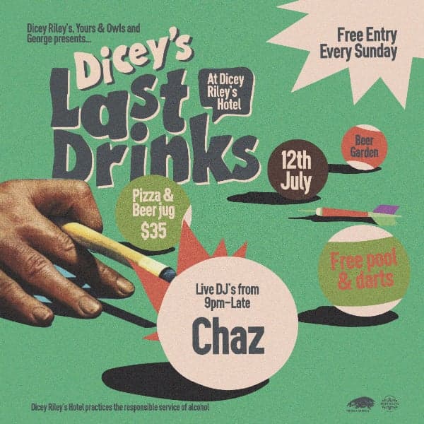 LAST DRINKS w/ CHAZ