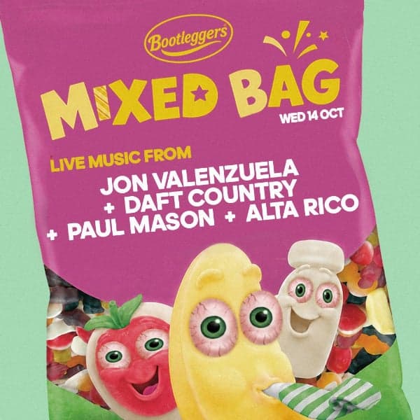 MIXED BAG #17 – JON VALENZUELA, DAFT COUNTRY, PAUL MASON + ALTA RICO
