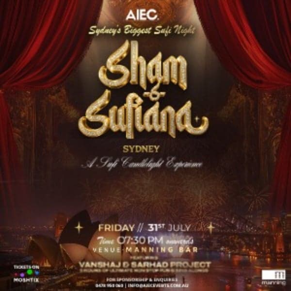 SHAAM E SUFIANA - SYDNEY'S BIGGEST SUFI NIGHT