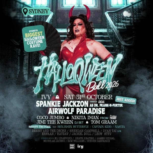 POOF DOOF Halloween Ball 2026 SYDNEY