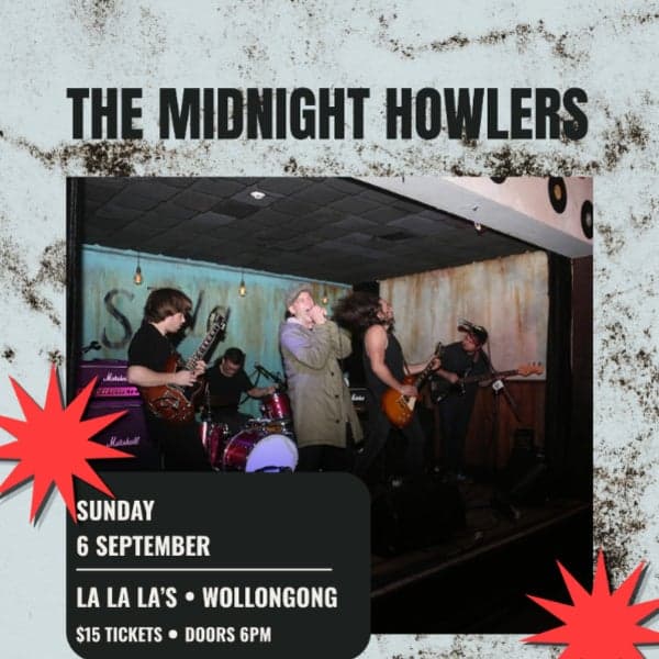 The Midnight Howlers w/ Loose Surface // Buzzwagon