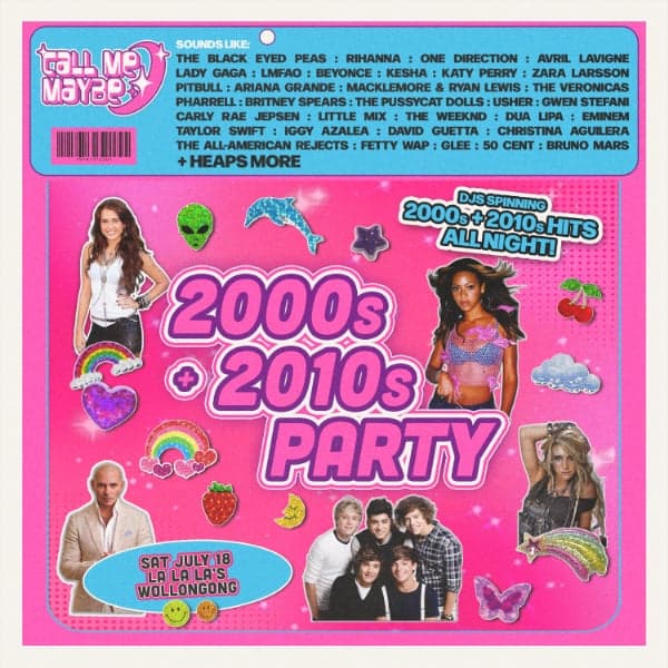 2000s + 2010s Party – Wollongong
