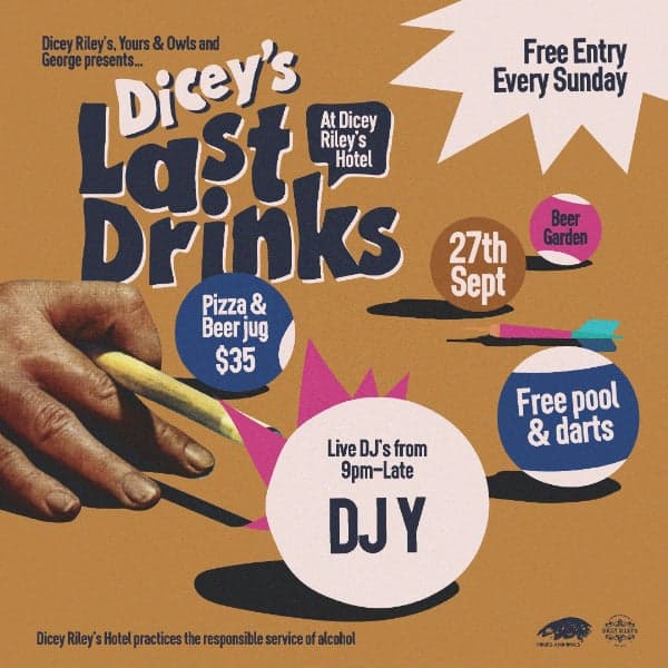 LAST DRINKS w/ DJ Y