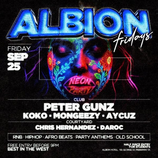 Albion Fridays ft. Neon Party