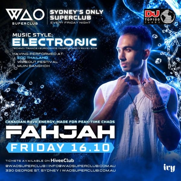 FRI 16 OCT - WAO SUPERCLUB @ IVY