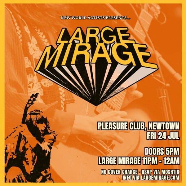 LARGE MIRAGE w/ Bübook