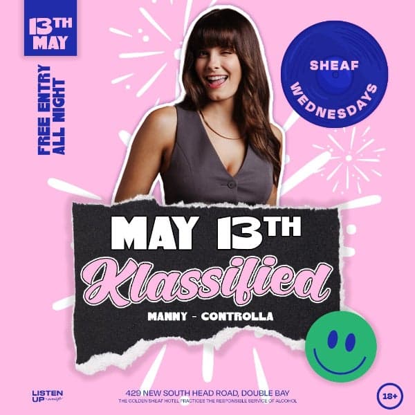 Sheaf Wednesdays | May 13 'w' KLASSIFIED