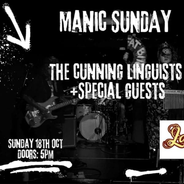 Lvl 1 - Manic Sunday - The Cunning Linguists + Guests