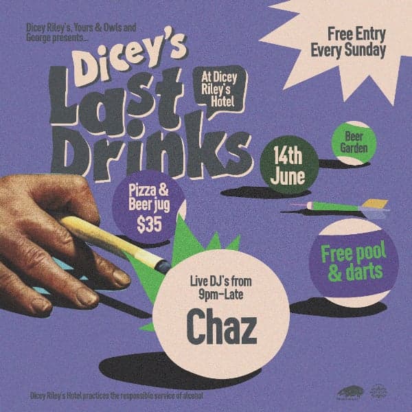 LAST DRINKS w/ CHAZ