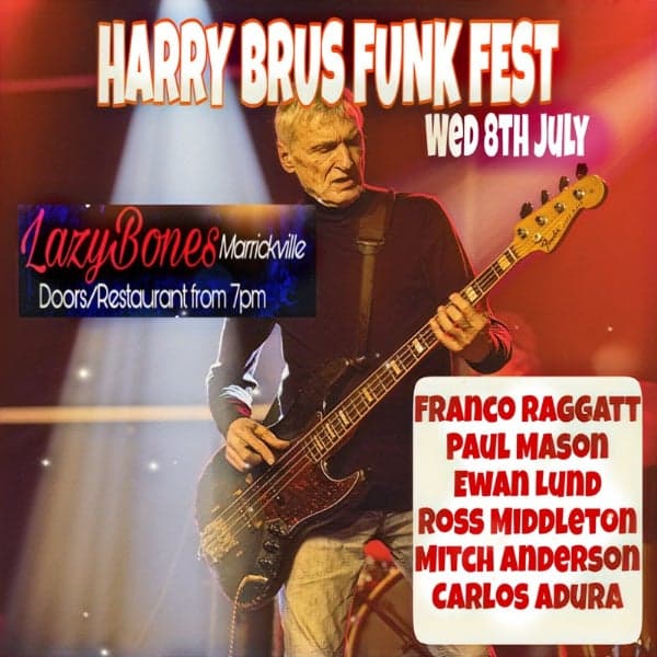 Harry Brus Funk Fest + Jesse Redwing