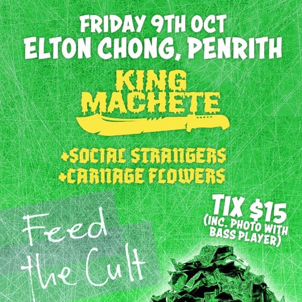 King Machete Single Launch: Feed The Cult