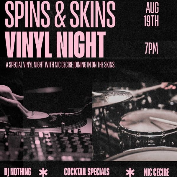 FREE ENTRY - DJ NOTHING with Special Guest Nic Cecire