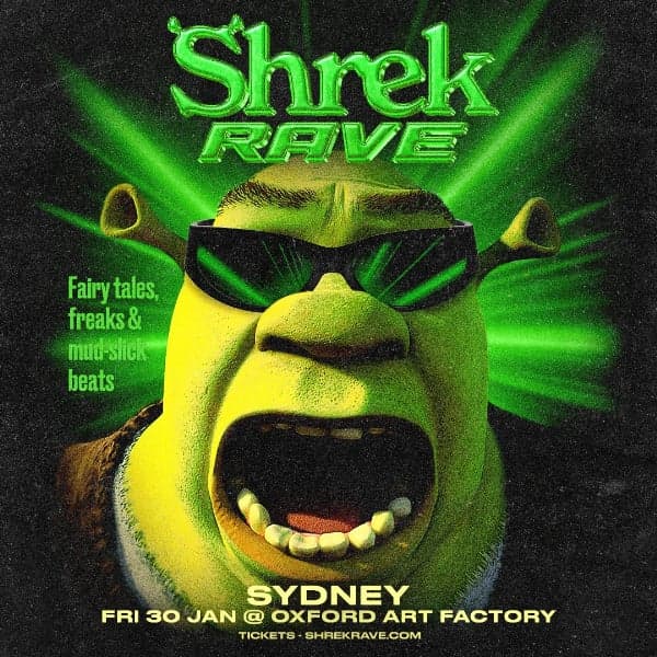 SHREK RAVE SYDNEY