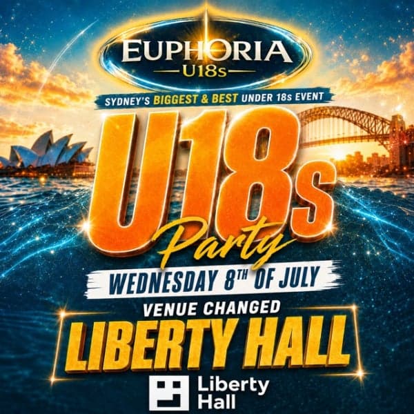 Euphoria Under 18s | NOW AT LIBERTY HALL