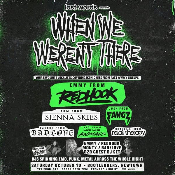 WHEN WE WEREN’T THERE