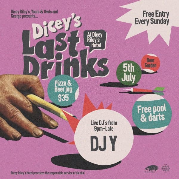LAST DRINKS w/ DJ Y