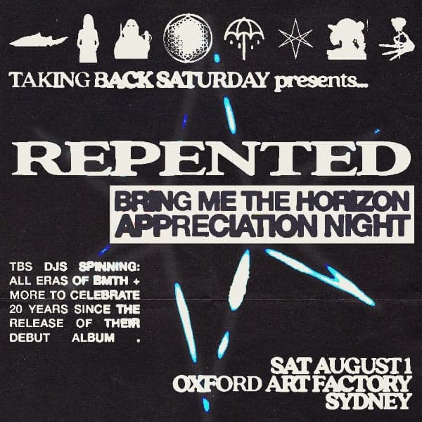 Repented: Bring Me The Horizon Appreciation Night - Sydney
