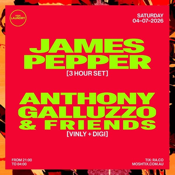 Chinese Laundry Invites JAMES PEPPER [3HR SET] + ANTHONY GALLUZZO & FRIENDS