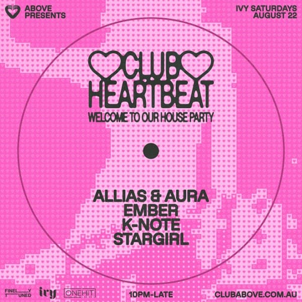ABOVE pres. CLUB HEARTBEAT — August 22
