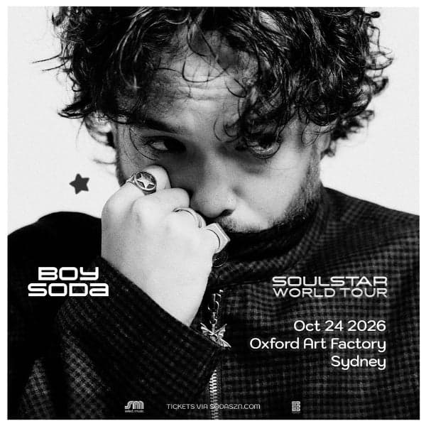 Boy Soda 'SOULSTAR' World Tour