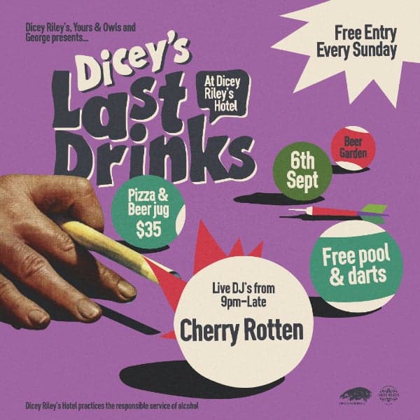 LAST DRINKS w/ CHERRY ROTTEN