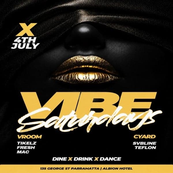 VIBE Saturdays - The Biggest Party in the West