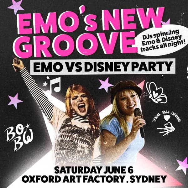 Emo's New Groove: Emo vs Disney Night - Sydney