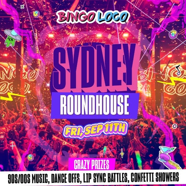 BINGO LOCO - FRIDAY 11TH SEPTEMBER 2026